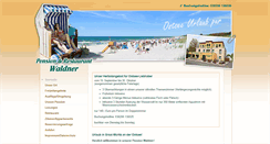 Desktop Screenshot of pension-waldner.de